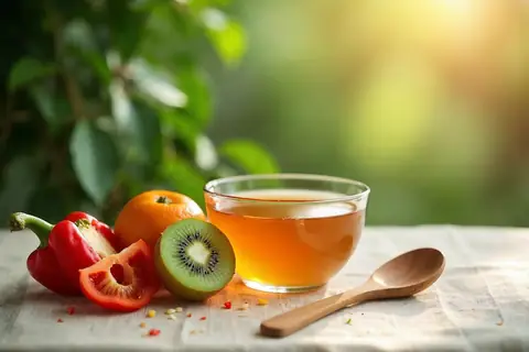 Collagène, bienfaits annoncés et vitamine C
